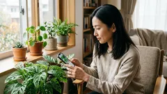 観葉植物のお手入れを簡単にする方法：テクノロジーを活用したライフハック