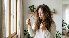 乾燥した髪を正しく洗う方法:5つの簡単なコツ