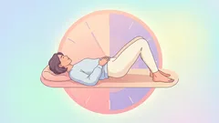 寝転がったまま、のんびりとお腹のぽっこりを解消する:「骨盤クロック」エクササイズ